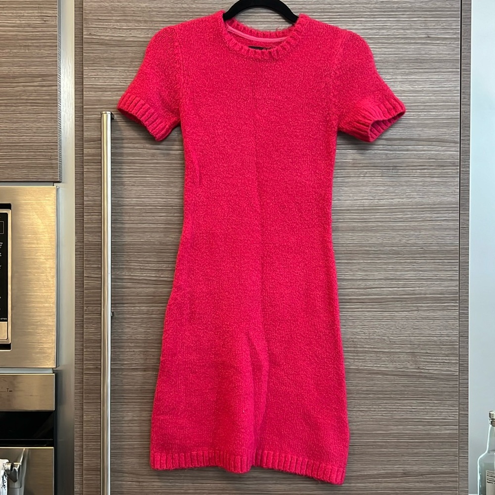 MINKPINK pink sweater dress